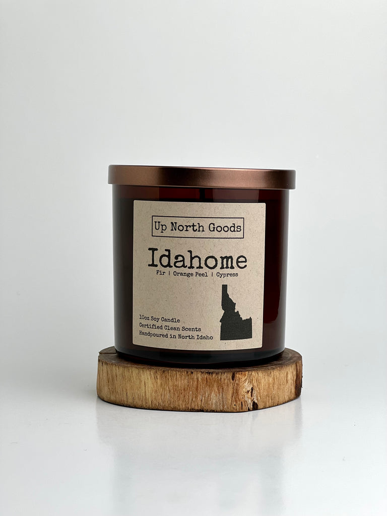 North Idaho 10oz Hand-Poured Soy Candle