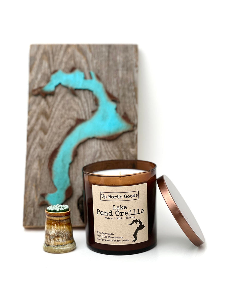 North Idaho 10oz Hand-Poured Soy Candle