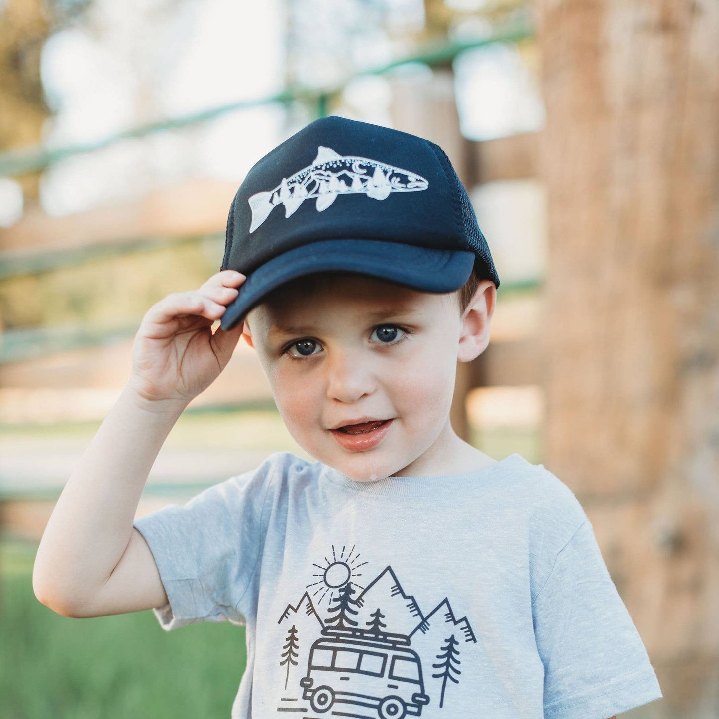 Kid’s Trout Trucker Hat